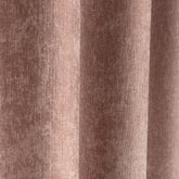VALMORE Curtains – Velvet Drapes with Textured Finish in Dried Rose