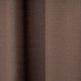 LALIBELA Custom Size Linen Look Curtain – Brown