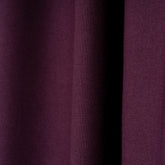 CELIA Linen Look Blackout Curtains – Plum