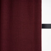 CELIA Linen Look Blackout Curtains – Burgundy