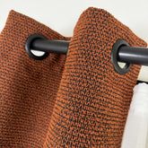Rideaux CARLETA – Rideaux jacquard sur mesure à texture bouclée – 10 couleurs