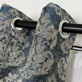 ORNAVIA Curtains – Custom Jacquard Drapes with Classic Damask Design – 5 Colors