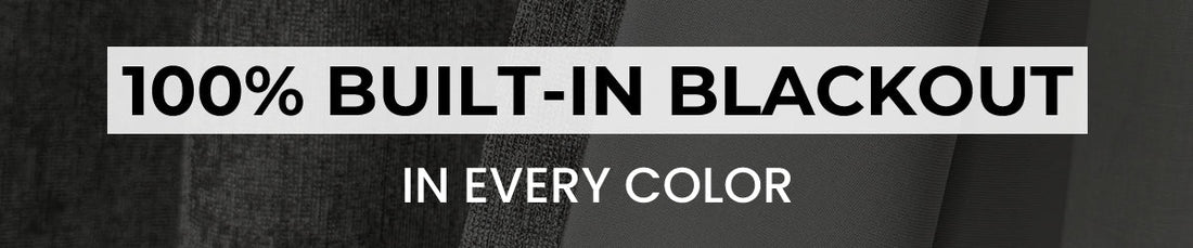 100% Total, True & Real Blackout Curtain Collection