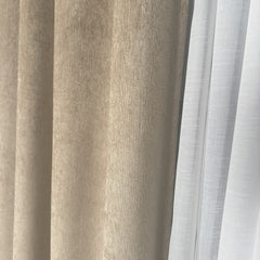 CHENORA – Shiny Chenille 100% Total Blackout Curtains