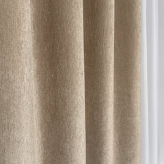 CHENORA – Shiny Chenille 100% Total Blackout Curtains