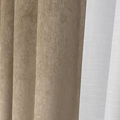 CHENORA – Shiny Chenille 100% Total Blackout Curtains
