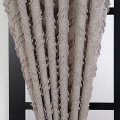 FLUMA Fluffy Chevron Panel Curtain