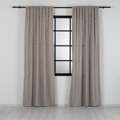 FLOSIA Fluffy Pom Pom Panel Curtain