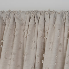 FLOSIA Fluffy Pom Pom Panel Curtain