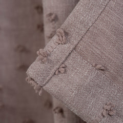 FLOSIA Fluffy Pom Pom Panel Curtain