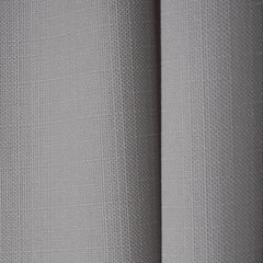 LALIBELA Custom Size Linen Look Curtain – Light Gray