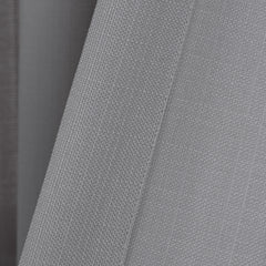 LALIBELA Custom Size Linen Look Curtain – Light Gray