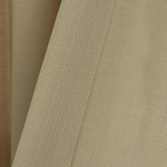 LALIBELA Custom Size Linen Look Curtain – Cappuccino
