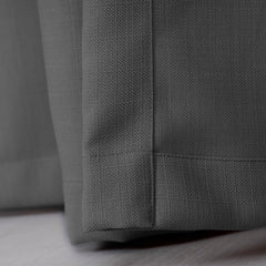 LALIBELA Custom Size Linen Look Curtain – Gray