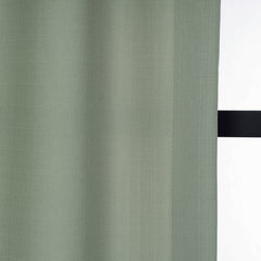 LALIBELA Custom Size Linen Look Curtain – Mint