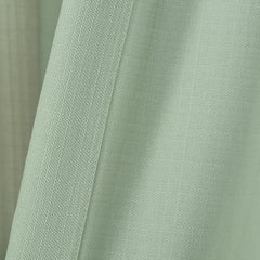 LALIBELA Custom Size Linen Look Curtain – Mint