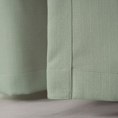 Lalibela Custom Size Linen Look Curtains Luxury Modern Drapery Panels with Natural Solid Colors with Blackout Lining Options