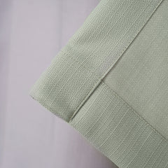 LALIBELA Custom Size Linen Look Curtain – Mint