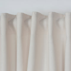 LALIBELA Custom Size Linen Look Curtain – Cream