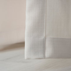 LALIBELA Custom Size Linen Look Curtain – Cream