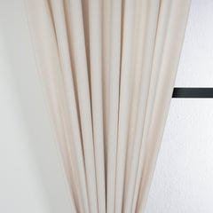 LALIBELA Custom Size Linen Look Curtain – Cream