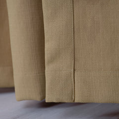 LALIBELA Custom Size Linen Look Curtain – Peanut Butter