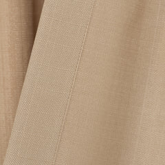 LALIBELA Custom Size Linen Look Curtain – Coffee Milk