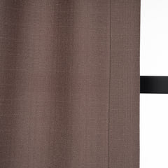 LALIBELA Custom Size Linen Look Curtain – Brown