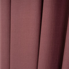 LALIBELA Custom Size Linen Look Curtain – Dried Rose