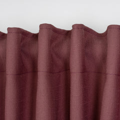 LALIBELA Custom Size Linen Look Curtain – Dried Rose
