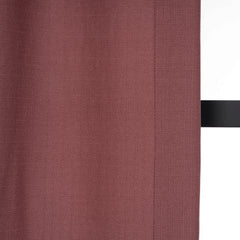 LALIBELA Custom Size Linen Look Curtain – Dried Rose
