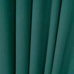 LALIBELA Custom Size Linen Look Curtain – Turquoise