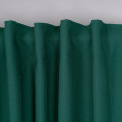 LALIBELA Custom Size Linen Look Curtain – Turquoise
