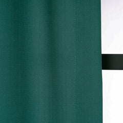 LALIBELA Custom Size Linen Look Curtain – Turquoise