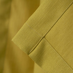 LALIBELA Custom Size Linen Look Curtain – Dark Yellow