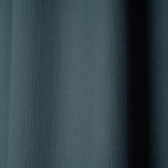 LALIBELA Custom Size Linen Look Curtain – Matte Blue