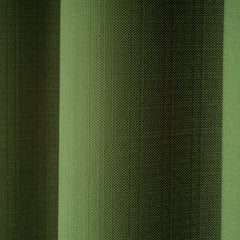 LALIBELA Custom Size Linen Look Curtain – Dark Green