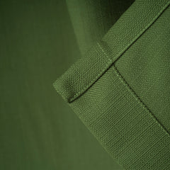 LALIBELA Custom Size Linen Look Curtain – Dark Green