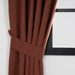 CELIA Linen Look Blackout Curtains