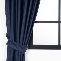 IVERA Custom Size Blackout Curtain – Navy Blue