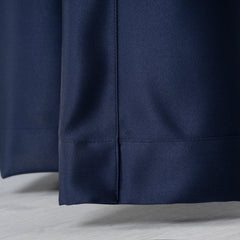 IVERA Custom Size Blackout Curtain – Navy Blue
