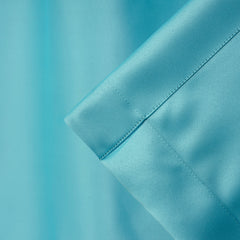 IVERA Custom Size Blackout Curtain – Carolina Blue