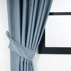 IVERA Custom Size Blackout Curtain – Rock Blue