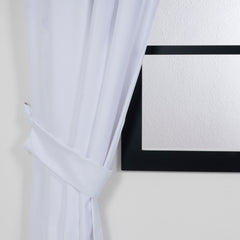 IVERA Custom Size Blackout Curtain – White