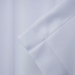 IVERA Custom Size Blackout Curtain – White