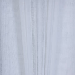 NUVIA Sheer Linen-Look Curtains – Custom Size Elegant Drapes