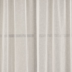 NUVIA Sheer Linen-Look Curtains – Custom Size Elegant Drapes