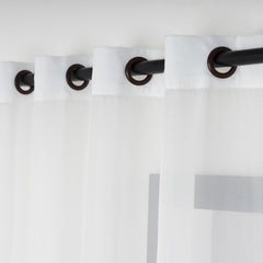 LYENNA Sheer Curtains – Custom Soft Plain Drapes in Elegant Tones