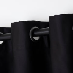 IVERA Custom Size Blackout Curtain – Black