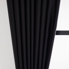 IVERA Custom Size Blackout Curtain – Black